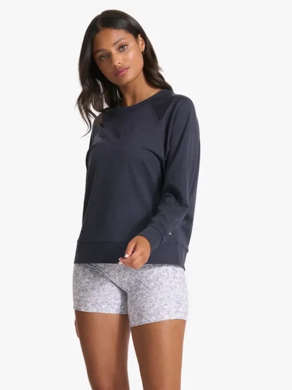 Vuori Women's dreamkit Crew  - Midnight heather size M